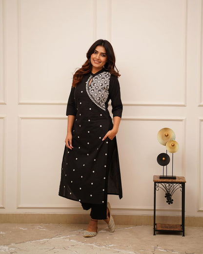 Upgrade your office wear wardrobe with this classy kurti pant (MDCO-03)