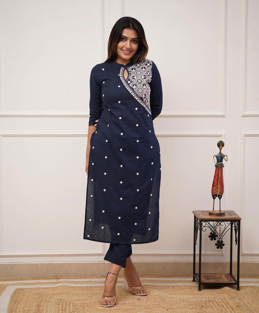 Upgrade your office wear wardrobe with this classy kurti pant (MDCO-03) (01)