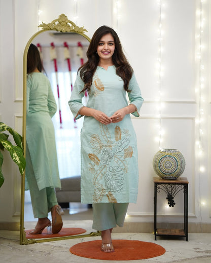 Beautiful Heavy Embroidery Work all over kurti (MDCO-05)