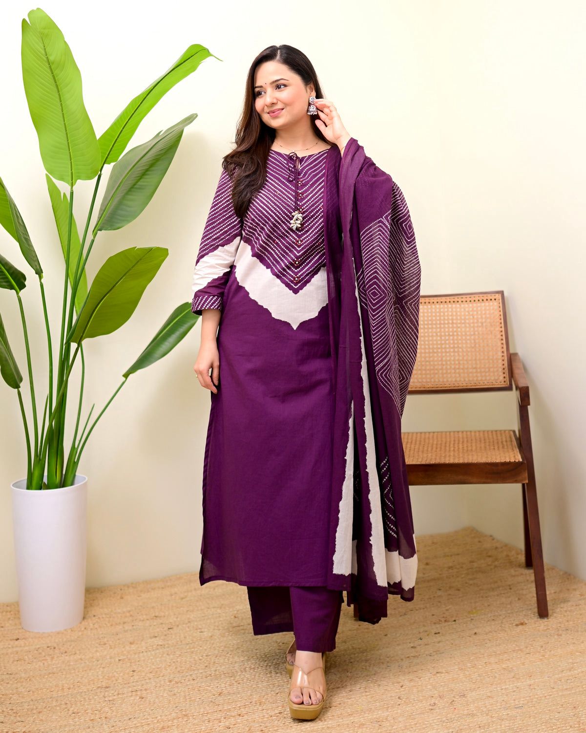 Featuring Beautiful Suit Sets in Pure Premium Micro Cotton With Pent Dupatta Set