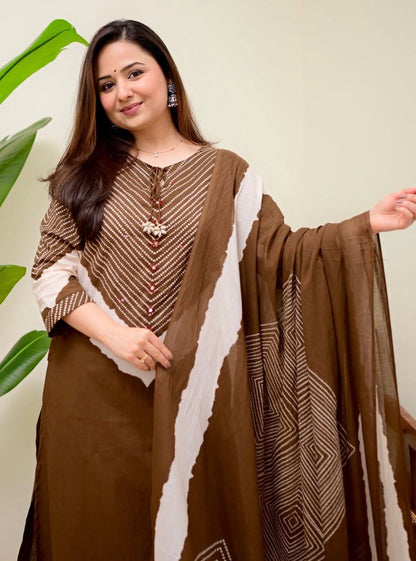 Featuring Beautiful Suit Sets in Pure Premium Micro Cotton With Pent Dupatta Set