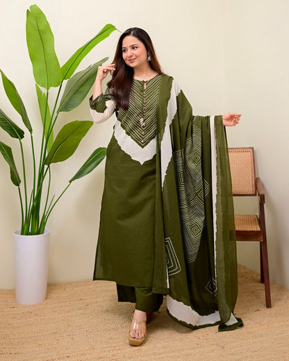 Featuring Beautiful Suit Sets in Pure Premium Micro Cotton With Pent Dupatta Set