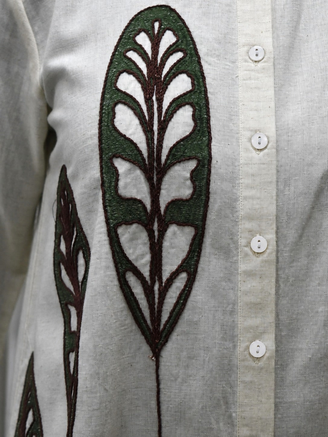 Designer Cotton Flex Embroidery Work Co-Ord Set with Matching Pant (HMD02)